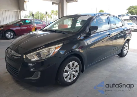2017 Hyundai Accent Se z USA, uszkodzony, nr VIN KMHCT4AE4HU336112